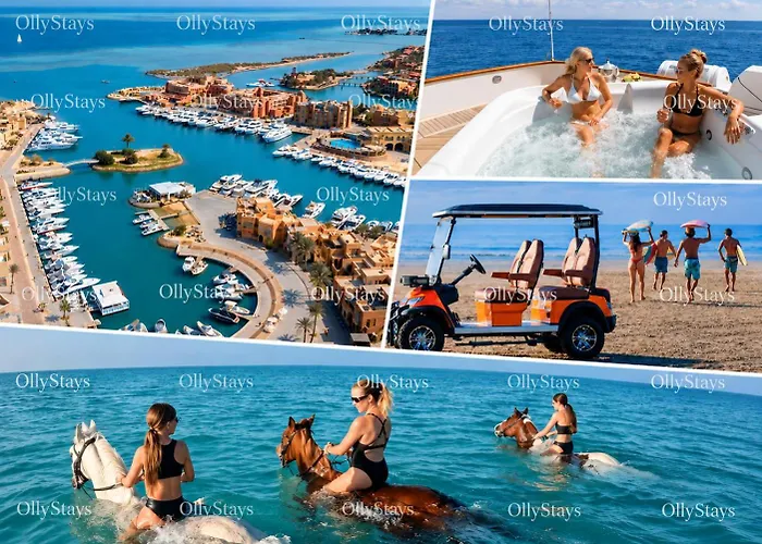 Apartman Ollystays Luxury Tawila 3br Townhouse, Lagoon View, Shared Pool *